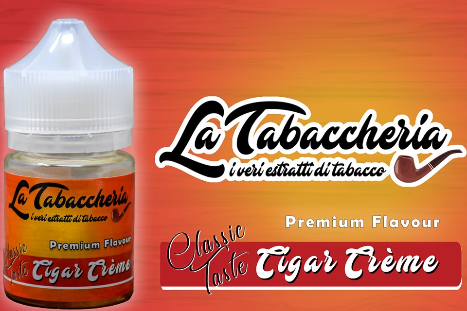 Liquido tabacco e crema sigaretta elettronica