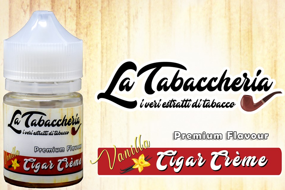 Liquido Vaniglia e tabacco Cigar Creme la tabaccheria