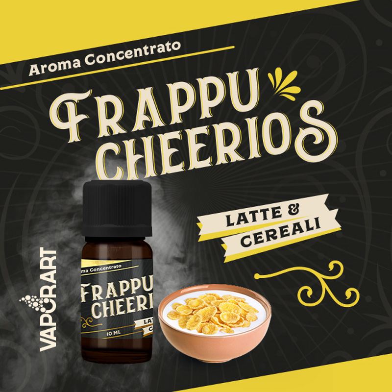 Vaporart Aroma Concentrato Frappu Cheerios 10 ml Liquido per Sigaretta Elettronica