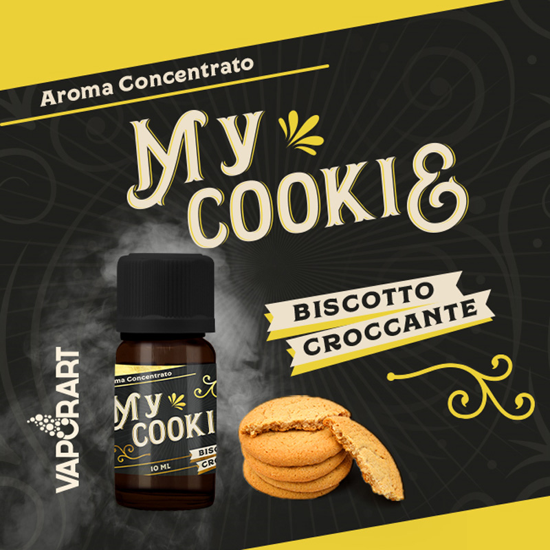 Vaporart Aroma Concentrato My Cookie 10ml Liquido per Sigaretta Elettronica