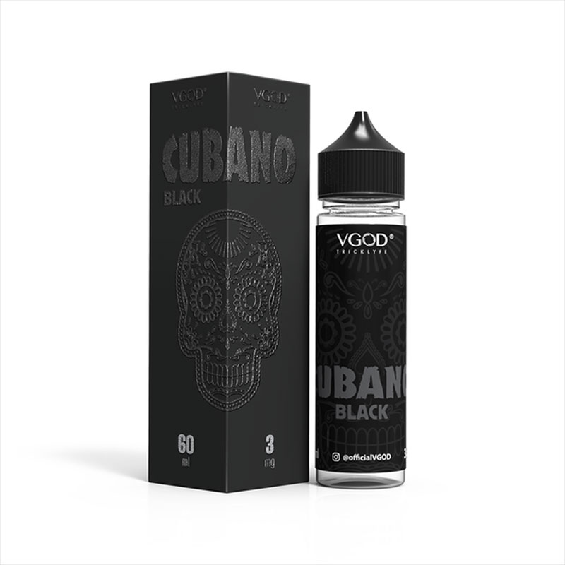 VGOD Cubano Black 50 ml Mix Liquido Sigaretta Elettronica