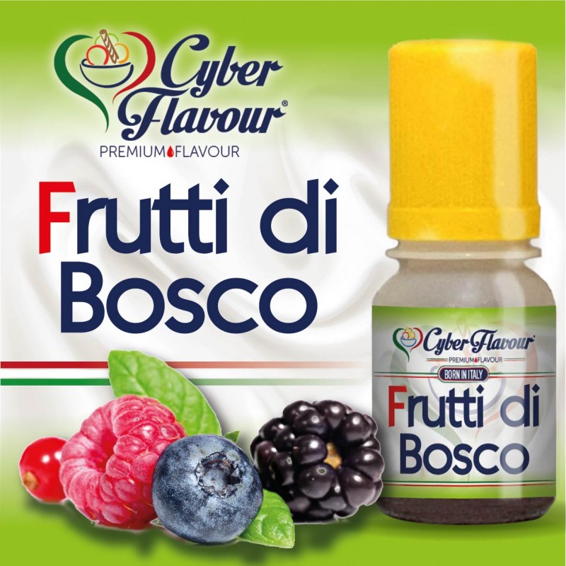 Cyber Flavour Frutti di Bosco Aroma 10 ml Liquido per Sigaretta Elettronica .web
