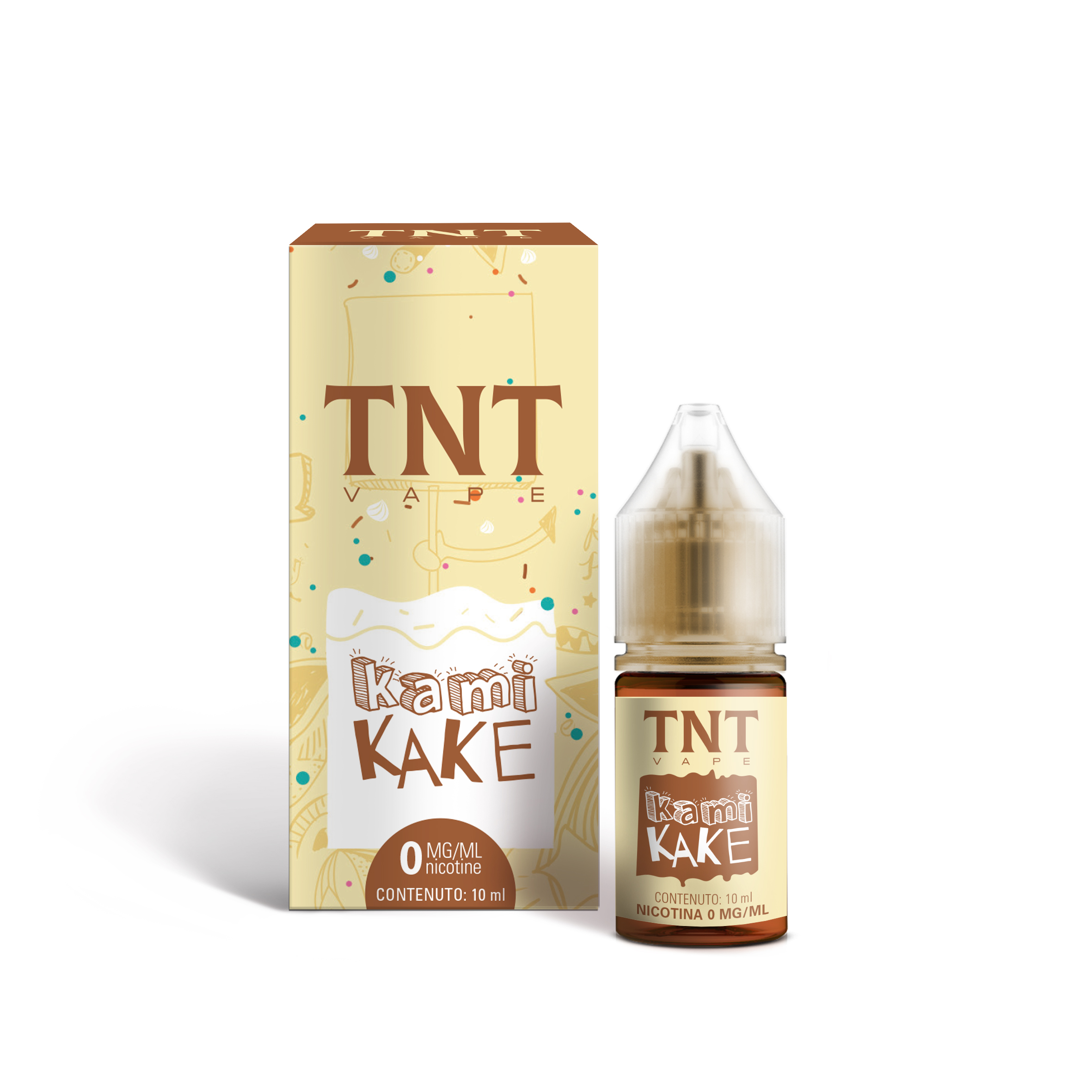 TNT Vape Kami Kake 10 ml Nicotine Eliquid