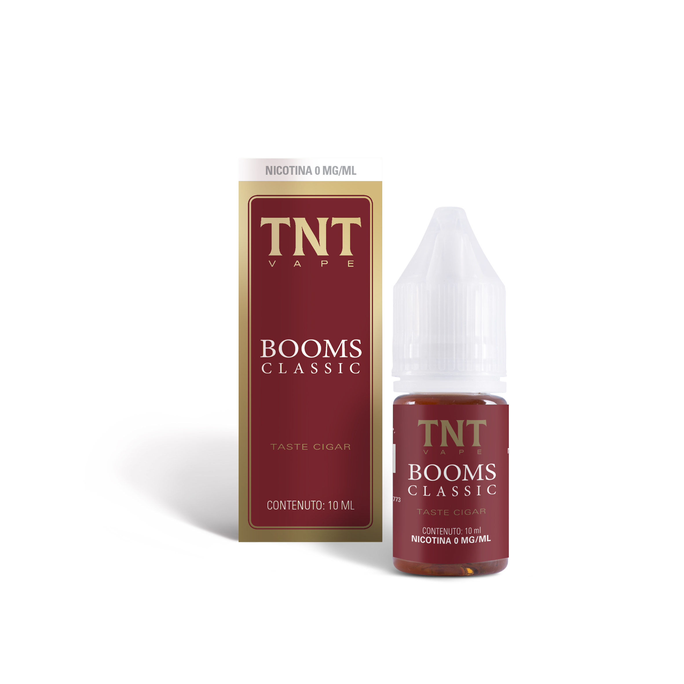 TNT Vape Booms 10 ml Liquido Pronto Nicotina