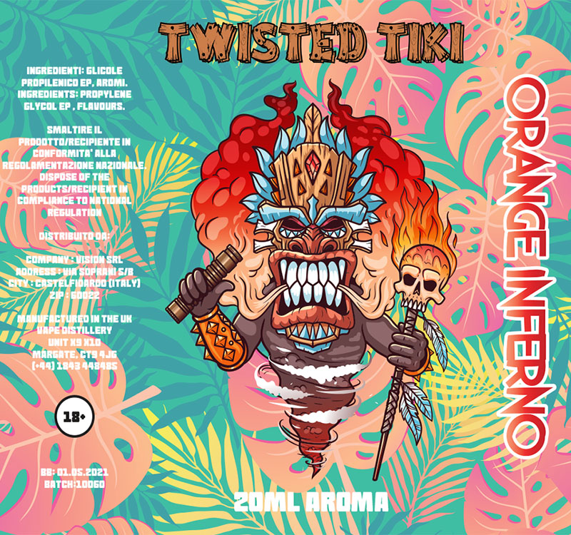 Twisted Tiki Orange Inferno Aroma 20 ml