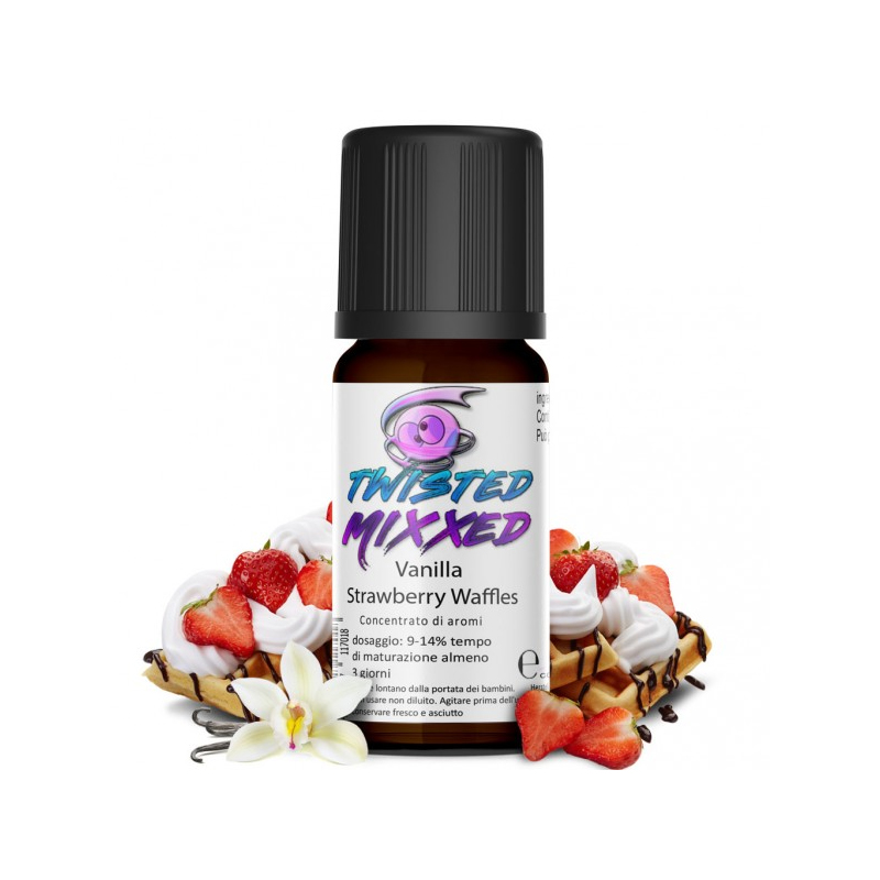 Twisted Vanilla Strawberry Waffles Aroma 10ml