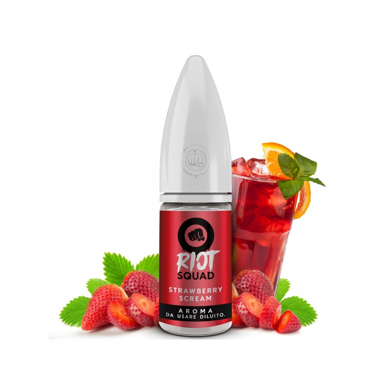 Riot Squad Strawberry Scream Aroma 10 ml Liquido per Sigaretta Elettronica