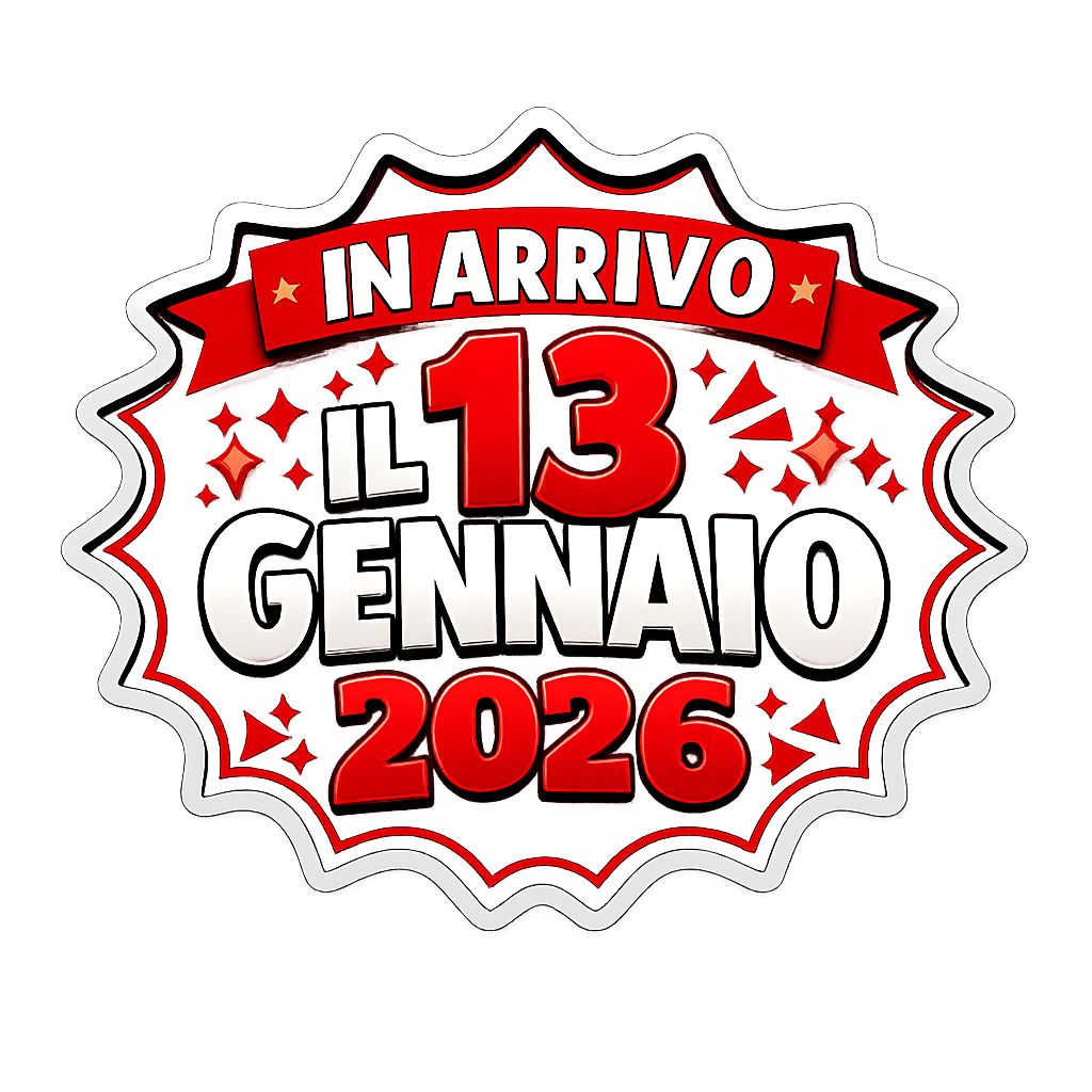 In arrivo 13 gennaio