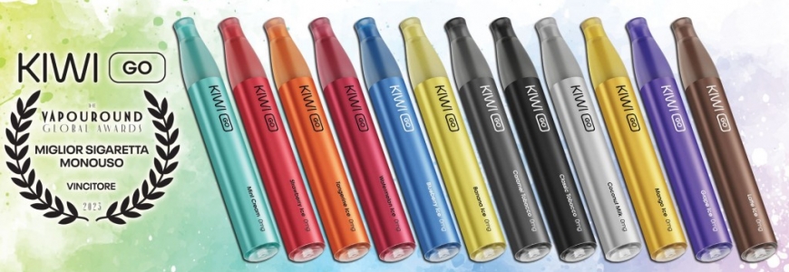 Kiwi GO by Kiwi Vapor  Sigaretta Elettronica Usa e Getta