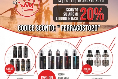 IL NOSTRO NEGOZIO ONLINE DI ROMA VA IN VACANZA CONTIENE CODICE SCONTO