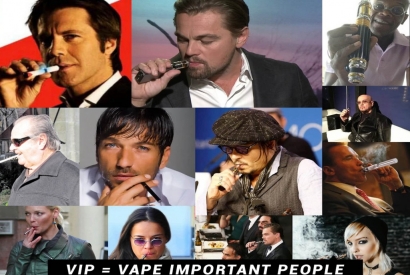 Vaping Actors and VIP