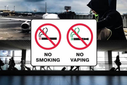 Can Electronic Cigarette be vaped on the plane or at airports?