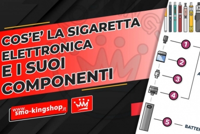 COS'È LA SIGARETTA ELETTRONICA E I SUOI COMPONENTI