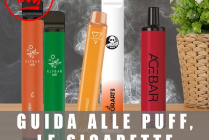 Guida alle Puff, le Sigarette Elettroniche Usa e Getta