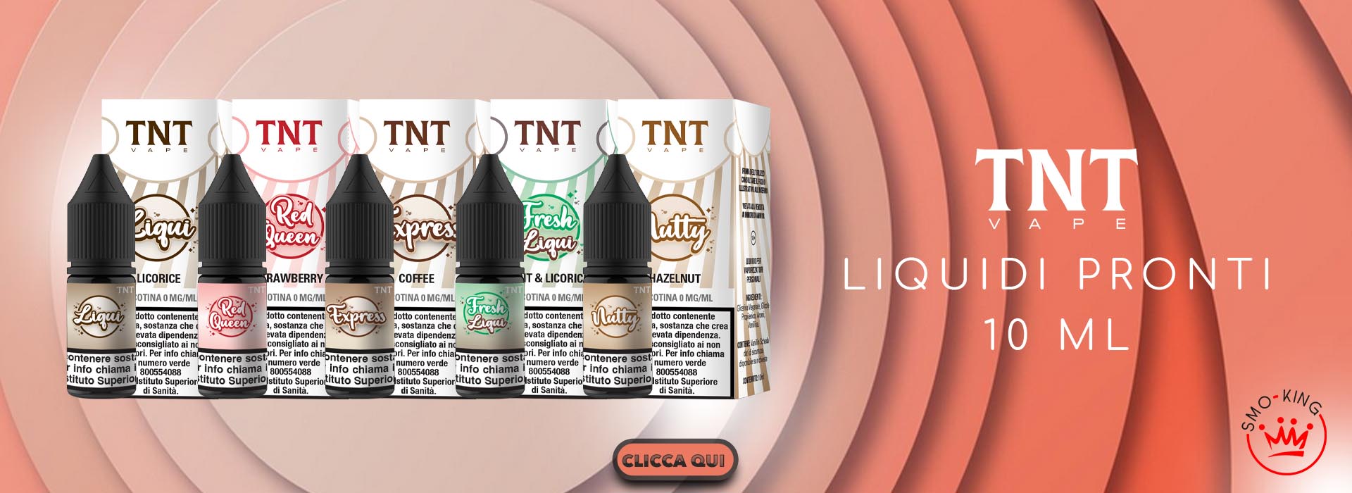 Nuovi Liquidi TNT VAPE