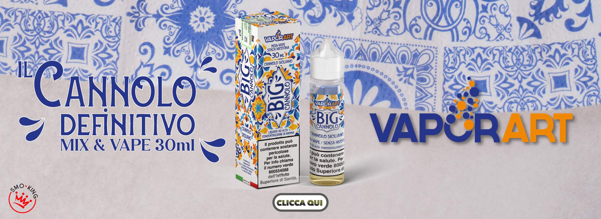 Big Cannolo Mix&Vape by Vaporart