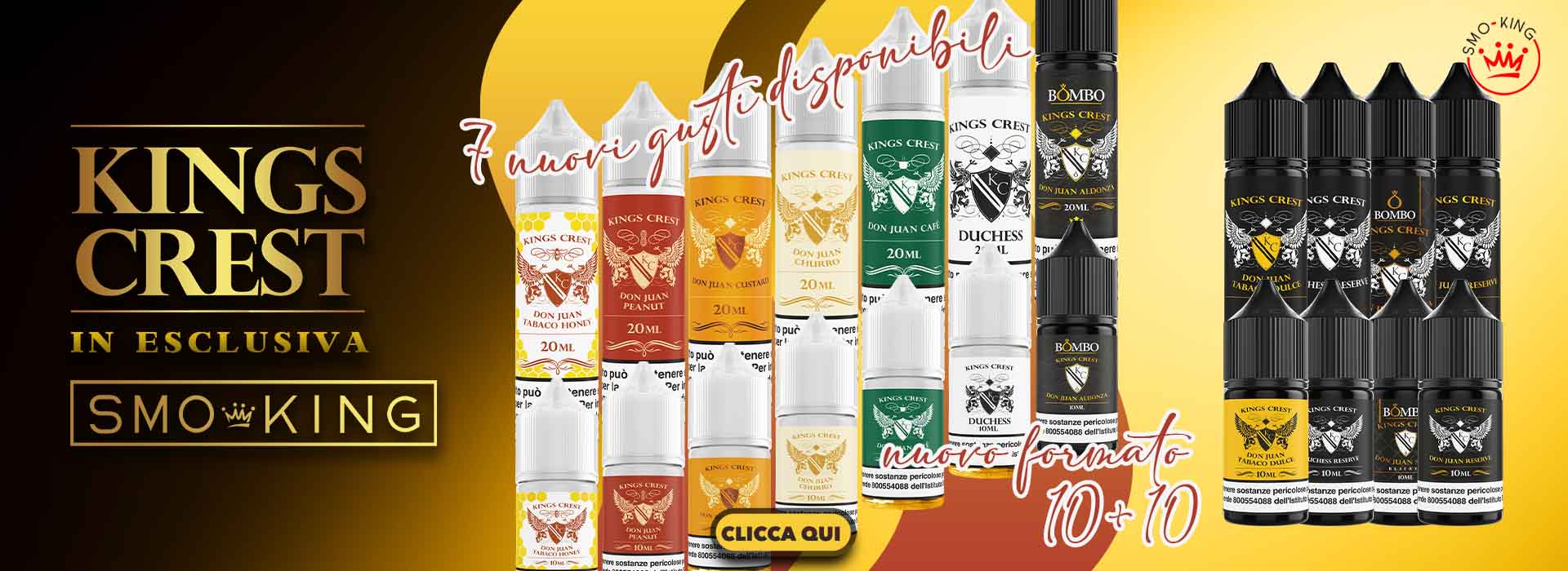 Nuovi Gusti by Kings Crest e Mini shot