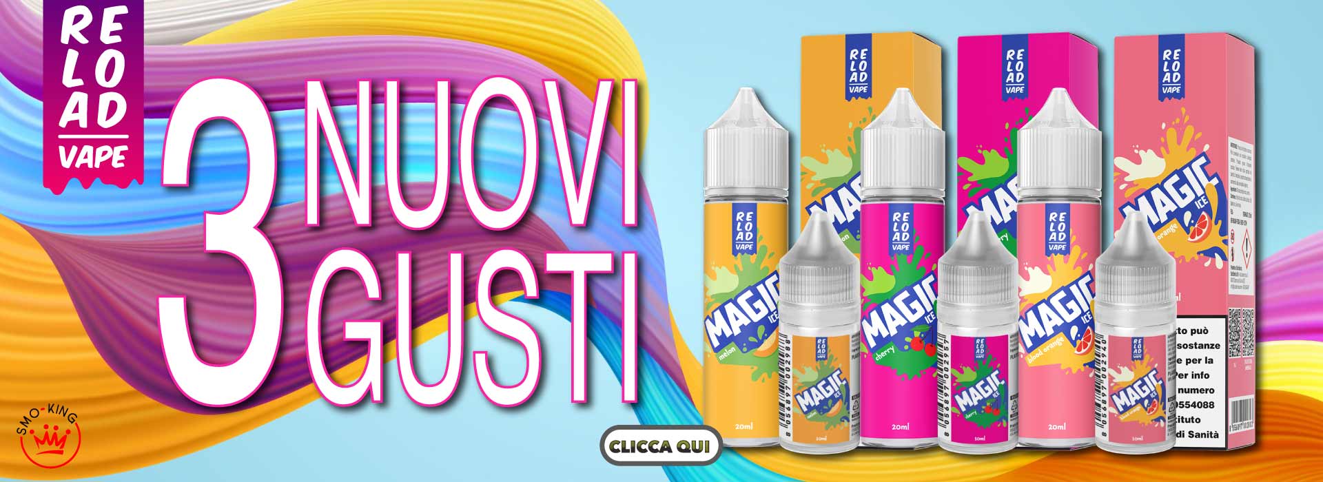 Nuovi Magic Ice by Reload Vape