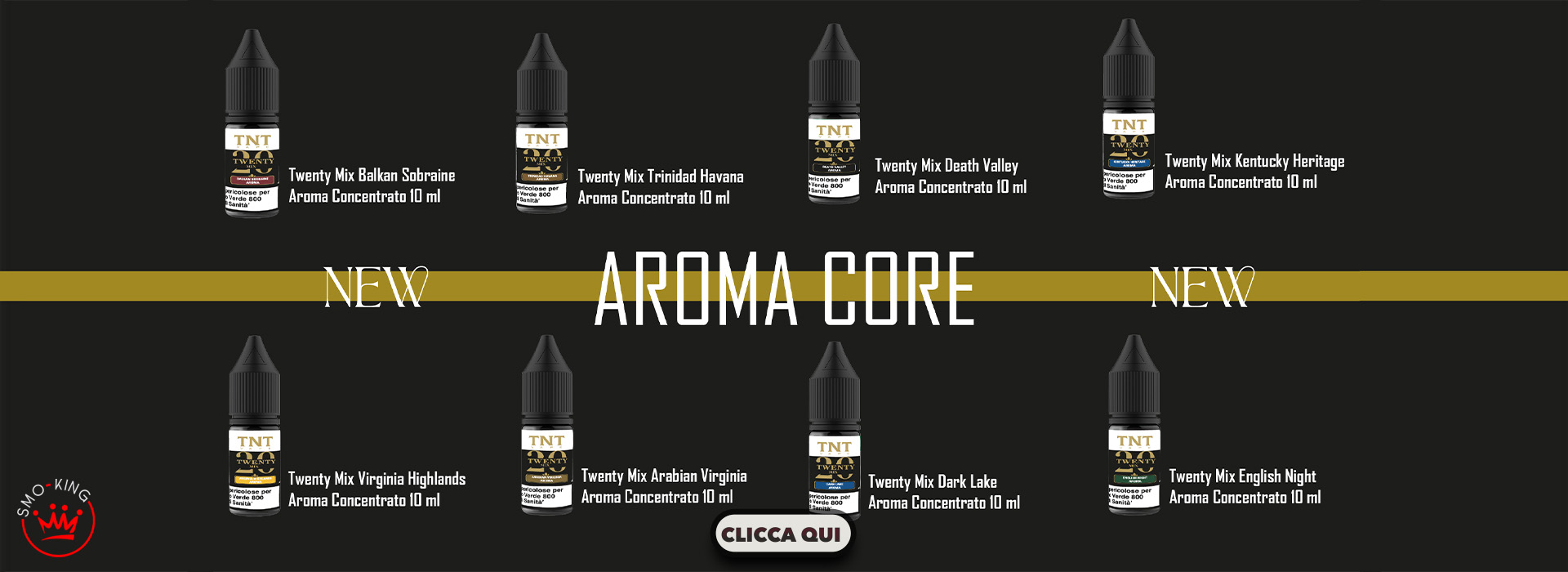 TNT Vape TWENTY MIX Aromi Concentrati 10ml
