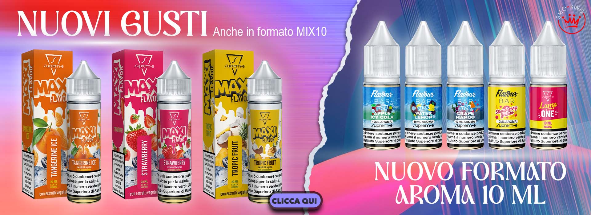Suprem-e MAXI FLAVOR Mix&Vape | Aromi Concentrati FLAVOUR BAR - FIZZ - ONE