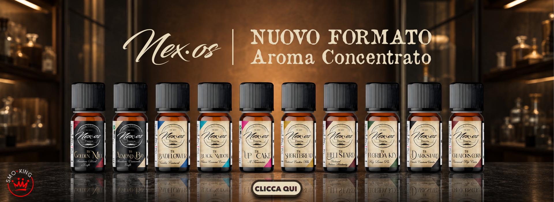 NEX-OS Aromi Concentrati per Sigarette Elettroniche | Smo-kingShop