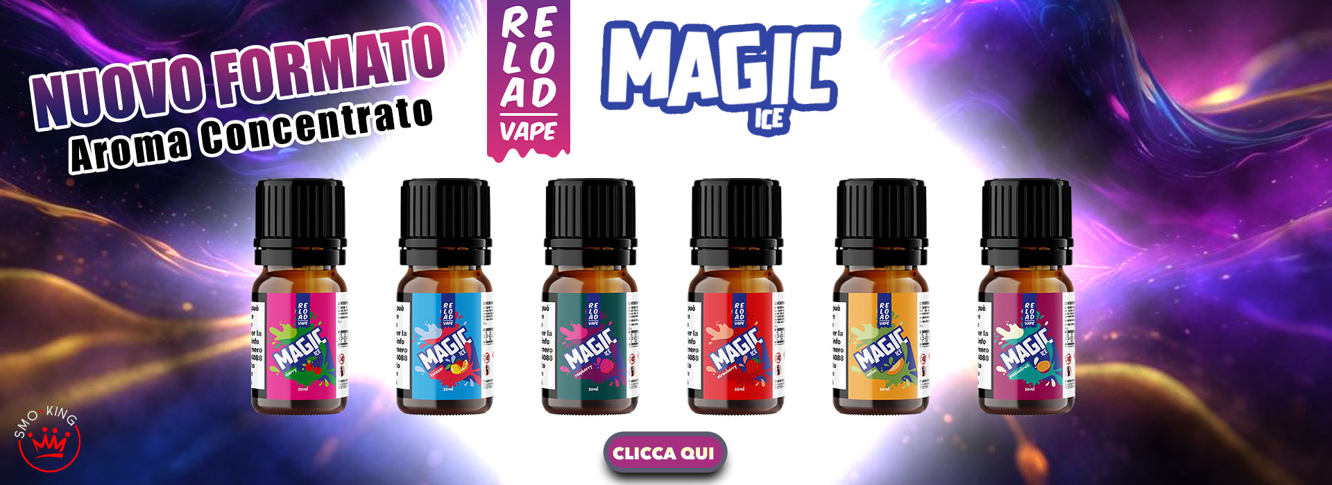 Reload Vape MAGIC ICE Aromi Concentrati