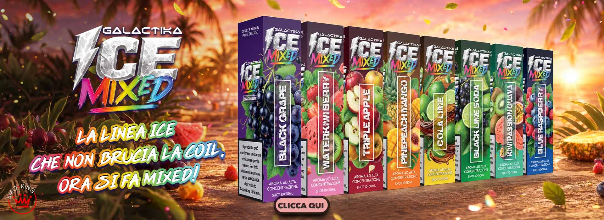GALACTIKA ICE MIXED Shot & Mini Shot